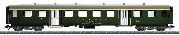 SBB/CFF/FFS type A Lightweight Steel Passenger Car