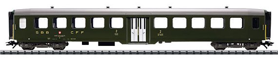 SBB/CFF/FFS type B Lightweight Steel Passenger Car