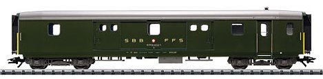 SBB/CFF/FFS type D Lightweight Steel Baggage Car