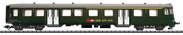 SBB/CFF/FFS type ABt Lightweight Steel Cab Control Car