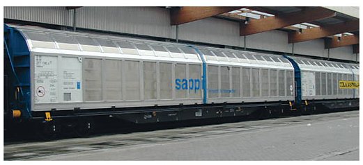 Transwaggon Inc. High-Capacity Sliding Wall Boxcar