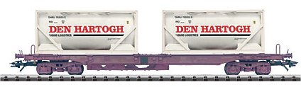 SNCF Deep Well Flat Car w/Tank Containers (L)