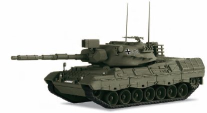 German Federal Army Leopard 1 A1 Combat Tank w/o Camouflage