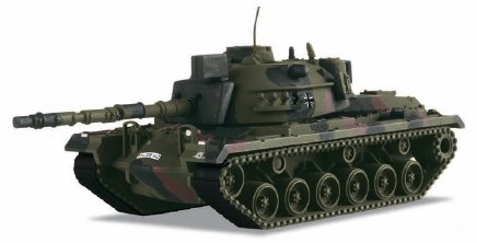 German Federal Army M 48 G A2 Combat Tank w/o camouflage