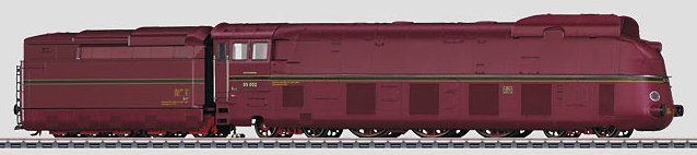 DB Class 05 Streamlined Steam Locomotivew w/Tender