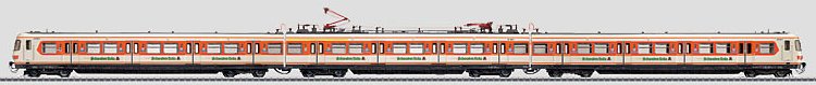 DB Class 420 S-Bahn Powered Rail Car Train