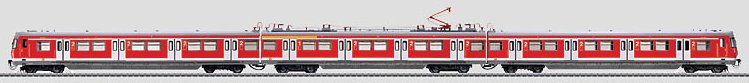 DB Class 420 S-Bahn Powered Rail Car Train