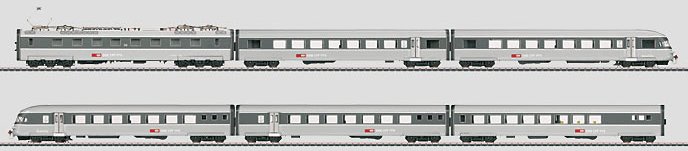 SBB Gray Mouse Powere Rail Car Train