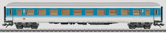 DB AG Express Train 2nd Class Passenger Car