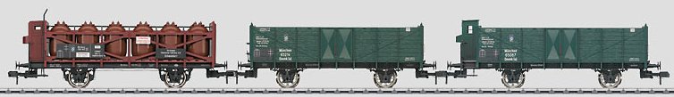 K.Bay.Sts.B. (Bavaria) Set with 3 Freight Cars