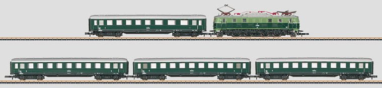 Austrian Express Passenger Train Train Set