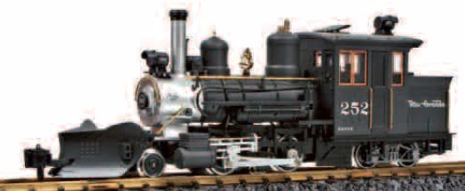 Rio Grande Forney Steam Locomotive, No. 252