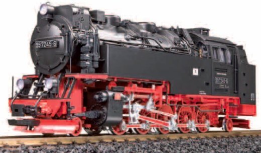 DR Steam Locomotive, No. 99 7245-6 with Sound