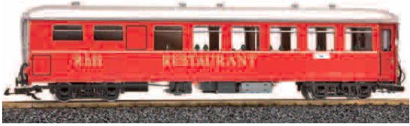 Rhaetian RR Dining Car