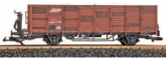 Rhaetian RR High Side Gondola, Weathered