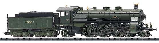 Royal Bavarian State RR Era I Cl. S3/6 Steam Locomotive w/Ten