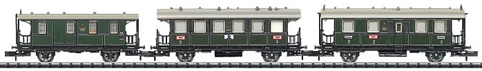 Era I Bavarian Passenger Car Set