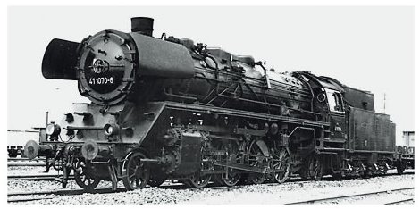 DR Class 41.1 2-8-2 Steam Locomotive w/Tender
