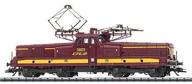 CFL (Lumxembourg) Class 3600 Electric Locomotive
