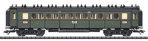 Bavaria (K.Bay.Sts.B.) Express Train 1st/2nd Class Car