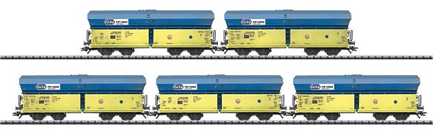 PKP (Poland) Type Falns High-Capacity Coal Transport 5-Car Set