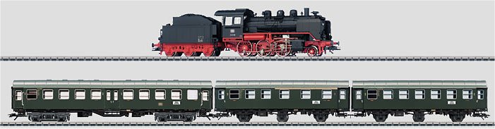 Class 24 + Rebuild Cars Passenger Train Set