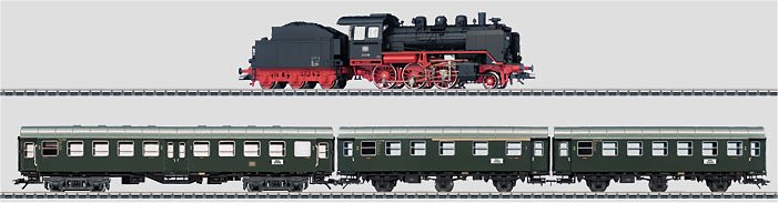 Class 24 + Rebuild Cars Passenger Train Set