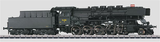 DSB (Denmark) Class 50 (2-10-0) Steam Locomotive w/Tender