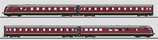 DB Class VT 08.5 Diesel Rail Bus Set