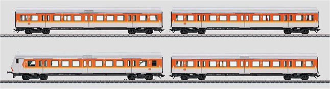 4-Car S-Bahn Passenger Car Set