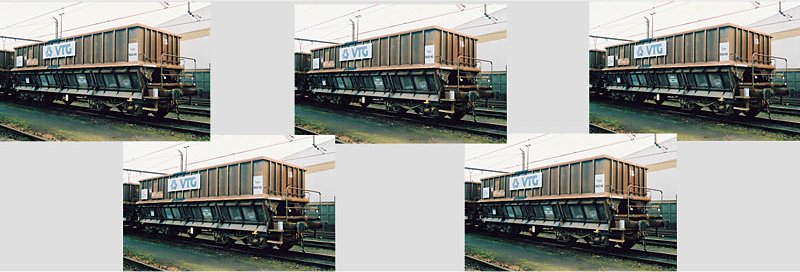 SNCB (Belgium) 5-Car Ore Car Set