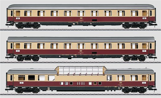 DB TEE 3-Car Rheingold Passenger Car Set