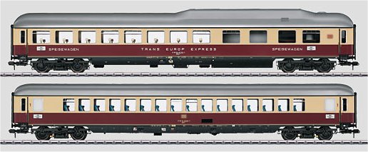 DB TEE 2-Car Rheingold Passenger Car Set