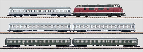 Insider Diesel Hydraulic Powered Passenger Train Set