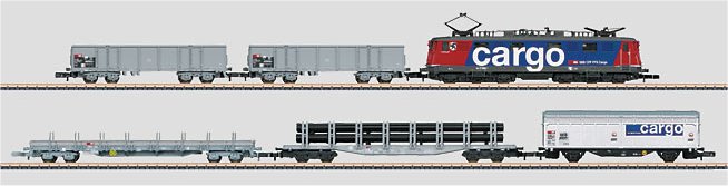 SBB (Switzerland) Calss Ae 610 Freight Train Set