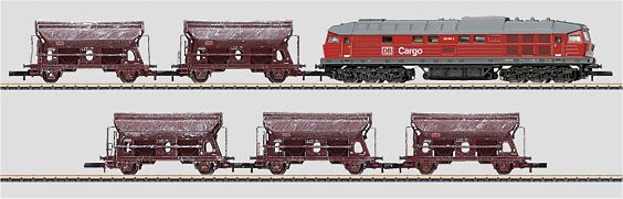 BR 232 Freight Train Limstone Transport Set