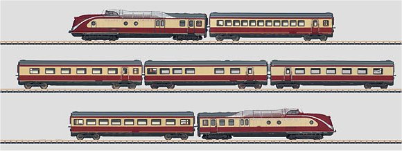 DB Class 601 Train Set