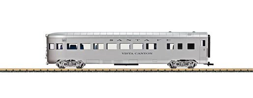 Streamliner-Observation Car der Santa Fe