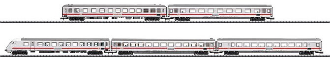 Intercity Passenger Car Set.