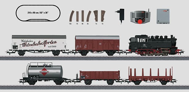 Digital Freight Train Starter Set w/New Mobile Station