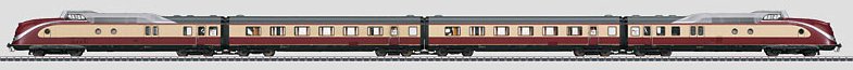 Digital DB cl 601 TEE Diesel Powered Rail Car Train (L)