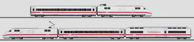 Digital DB AG ICE 1 High Speed Train 20 Years of ICE (L)