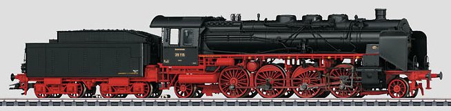 Digital DRG cl 39.0-2 Passenger Locomotive with Tender