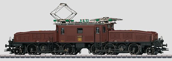 Digital SBB/CFF/FFS Ce 6/8 III Crocodile Electric Locomotiv