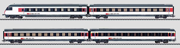 Express Train Passenger 4-Car Set for Shuttle Trains (L)