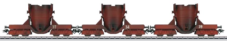 Crude Iron 3-Car Set (L)
