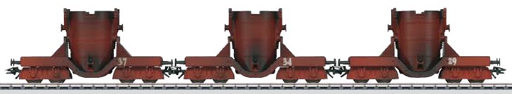 Crude Iron 3-Car Set (L)