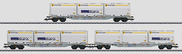 SBB Cargo Container 3-Car Set