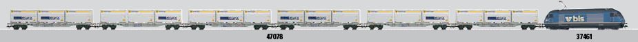 SBB Cargo Container 3-Car Set