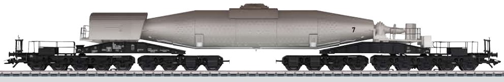 DB Krupp Torpedo Ladle Car - weathered (L)